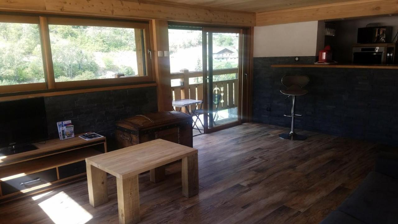 Appartement avec vue panoramique à Champagny - La Joubarbe La Plagne Extérieur photo